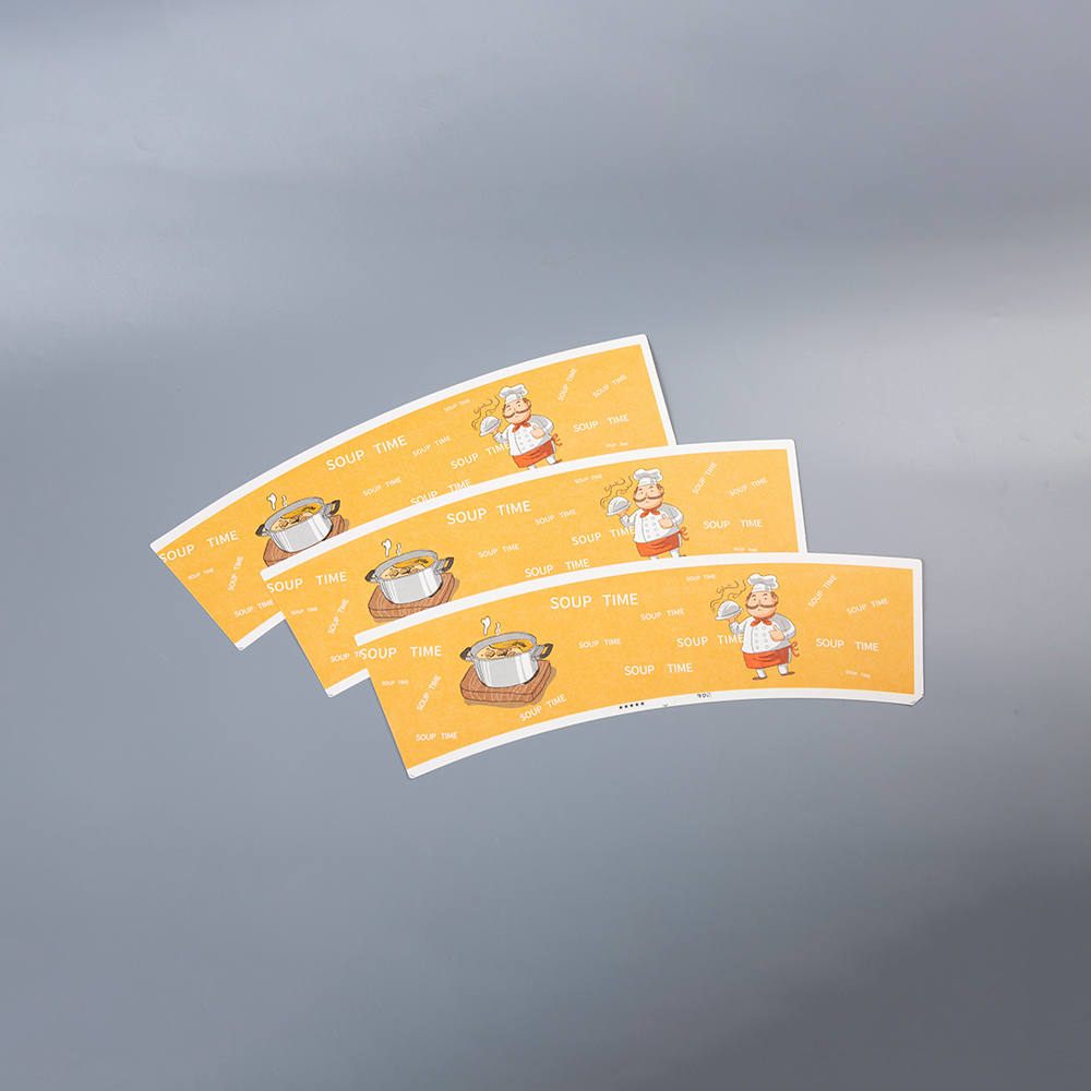 Quạt giấy đôi tráng PE